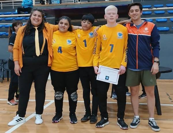 San Juan se consagró campeón del Tres Naciones de Goalball