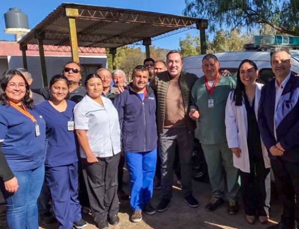 Valle Fértil: más servicios y una unidad de traslado para acompañar a las familias de Baldes del Rosario