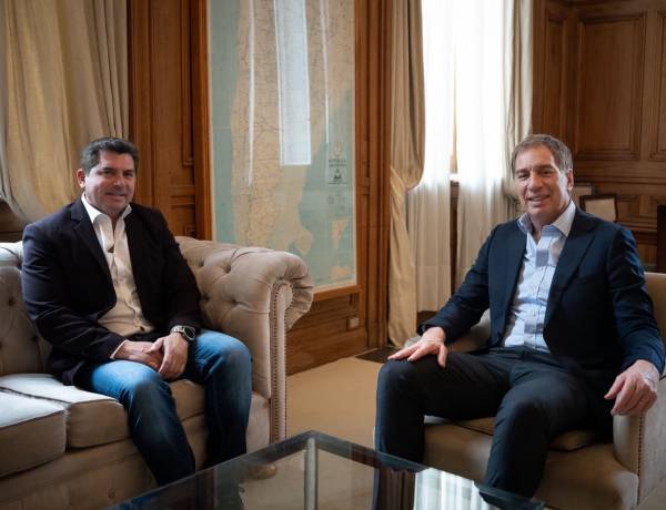 Orrego se reunió con Santilli en Casa Rosada y respaldó la eliminación de las PASO