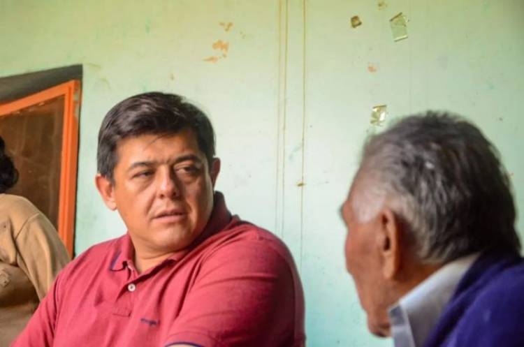 Matías Espejo dijo que en Jáchal “hay familias y sectores postergados”