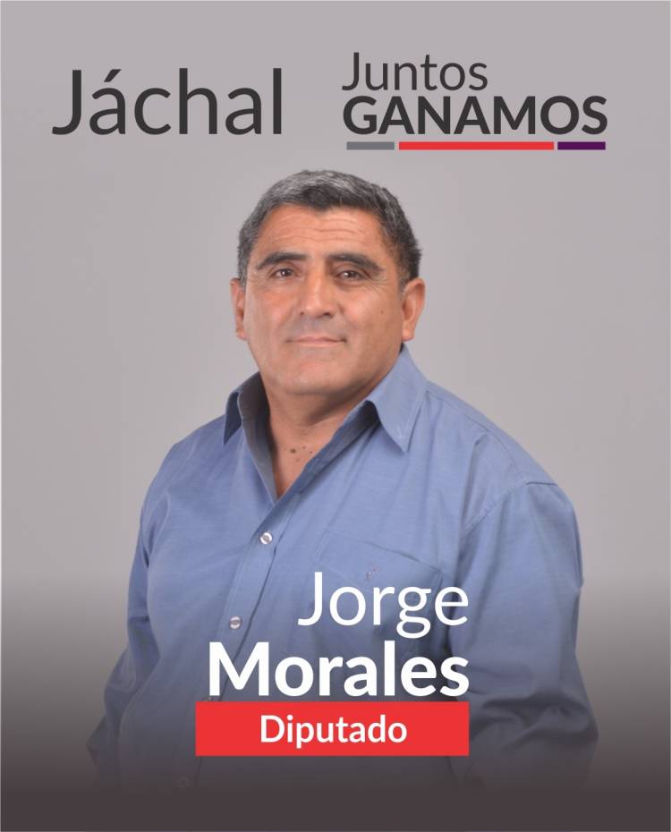 Candidato a Diputado: Jorge Morales