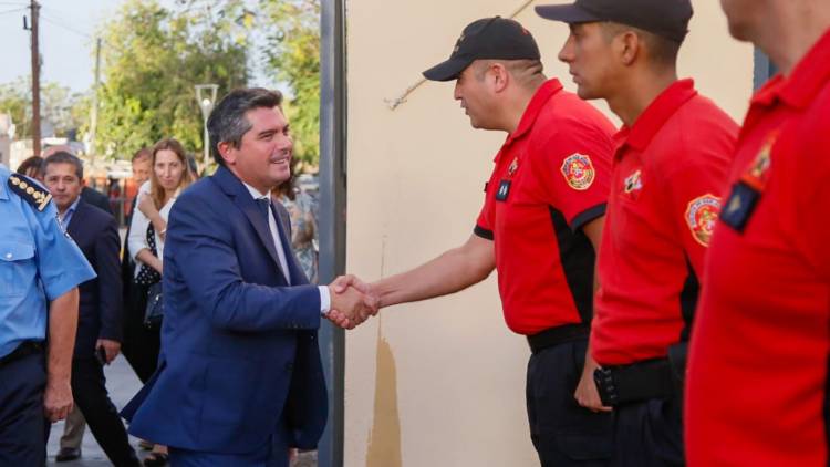 Orrego en la  celebración de los 100 años de  Bomberos de la Policía de San Juan: " El trabajo que realizan es invaluable para toda la sociedad"