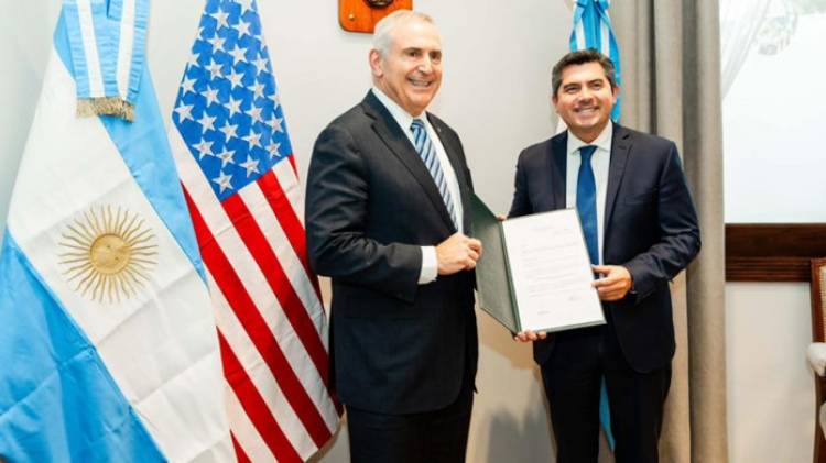 El Gobernador Orrego recibió al embajador de Estados Unidos