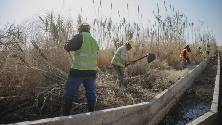 Departamento de Hidráulica: Adjudicaron la obra de limpieza de canales para Jáchal