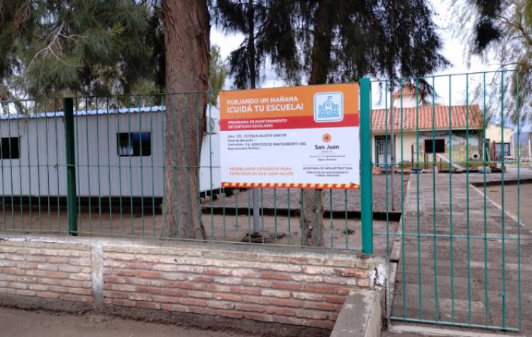 Licitan la obra de ampliación, refacción y refuncionalización de la Escuela Esteban Agustín Gascón de Jáchal
