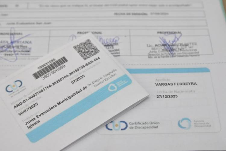 La Junta Itinerante de Discapacidad atenderá en Jáchal