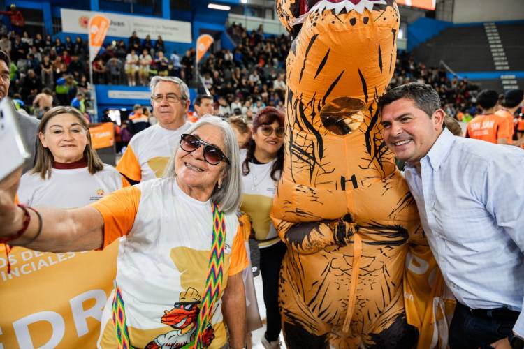 Orrego encabezó el lanzamiento de los Juegos Deportivos Provinciales Evita 2025