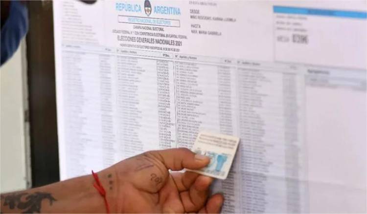 La Cámara Nacional Electoral habilitó el padrón definitivo para las legislativas del 26 de octubre