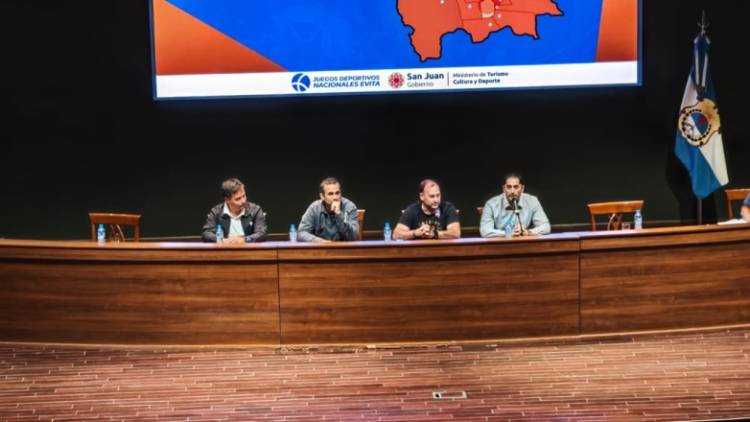 Realizaron una reunión informativa sobre los Juegos Deportivos Nacionales Evita 2025