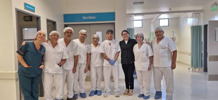 Se realizaron las primeras cirugías periféricas del año en el Hospital de Barreal