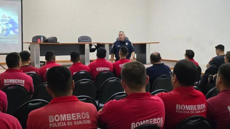 San Juan fue sede de un conversatorio técnico de capacitación y rescate para cuerpos de bomberos