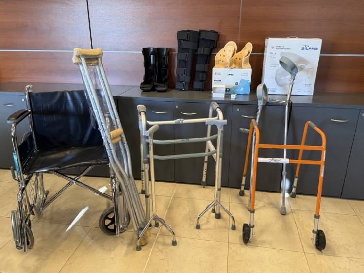 Familia habilitó el programa Banco Ortopédico