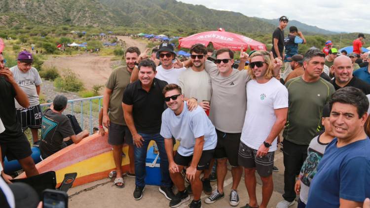 Orrego presenció la 33º edición del Safari tras la Sierra en Valle Fértil