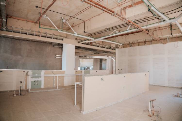 Ya se trabaja en el interior del nuevo instituto odontológico