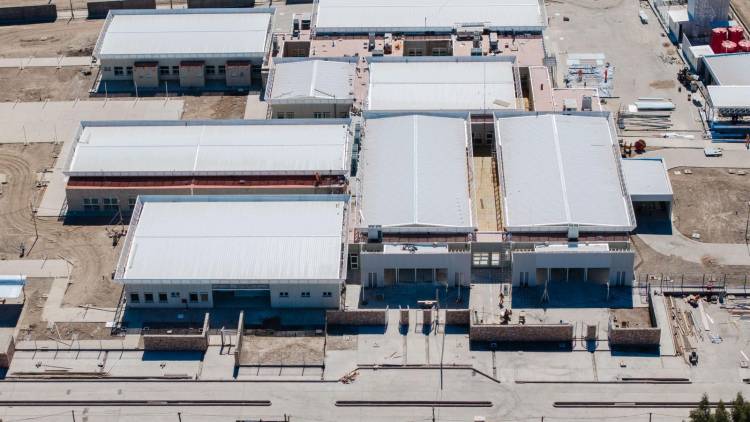 Las obras del nuevo hospital de Angaco ingresaron en su etapa final de ejecución