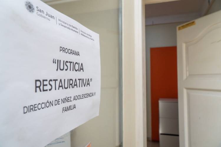A un año de trabajo del Programa de Justicia Juvenil Restaurativa se resolvió el primer caso