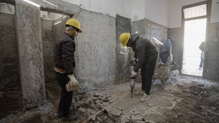 Durante el receso invernal, avanzan el mantenimiento en 160 escuelas