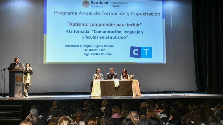 San Juan avanza en la capacitación para la atención integral con Trastorno del Espectro Autista