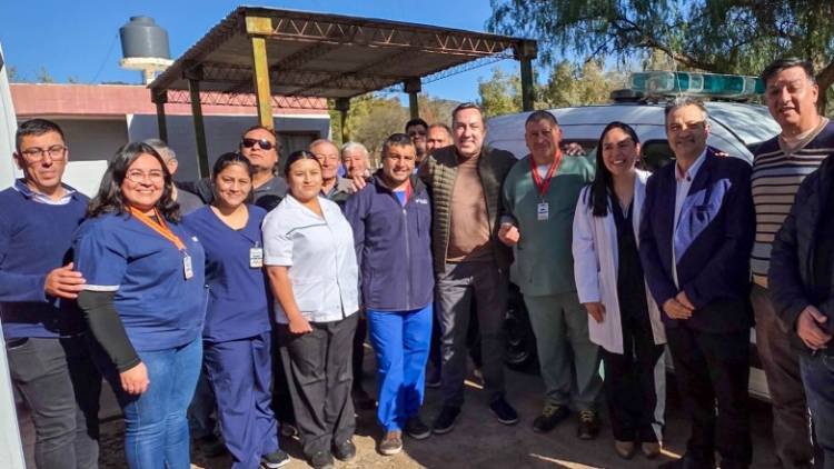 Valle Fértil: más servicios y una unidad de traslado para acompañar a las familias de Baldes del Rosario