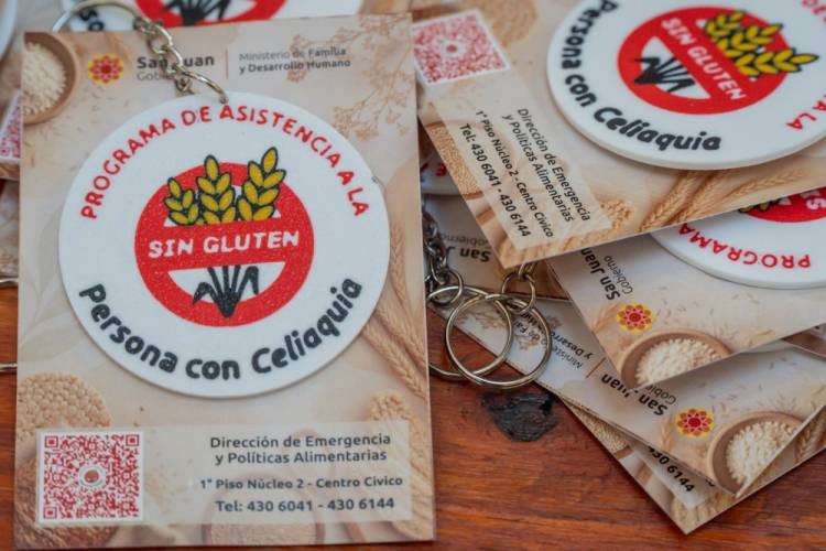 Entregan módulos alimentarios para personas con diabetes y celiaquía: martes 8 en Jáchal 
