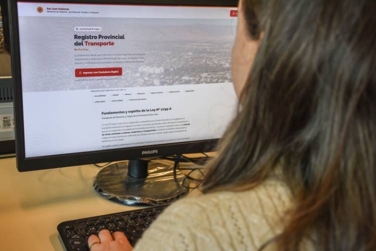 El Ministerio de Gobierno presentó el Registro Provincial del Transporte