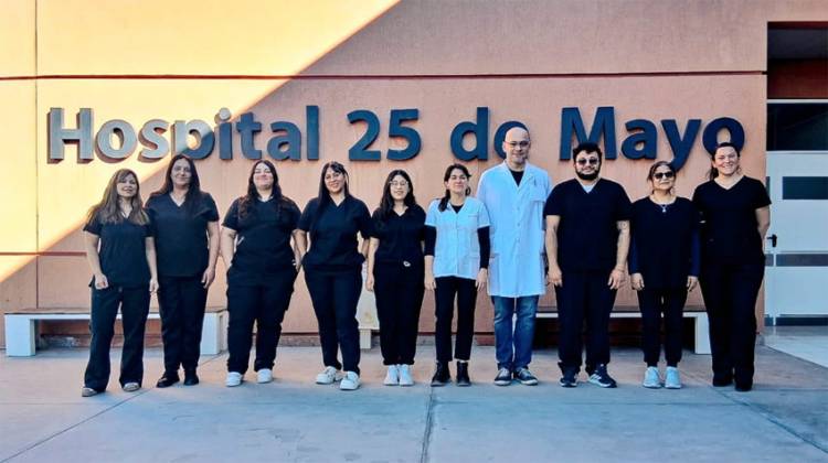 El Hospital 25 de Mayo realizó su primer trasplante de córneas