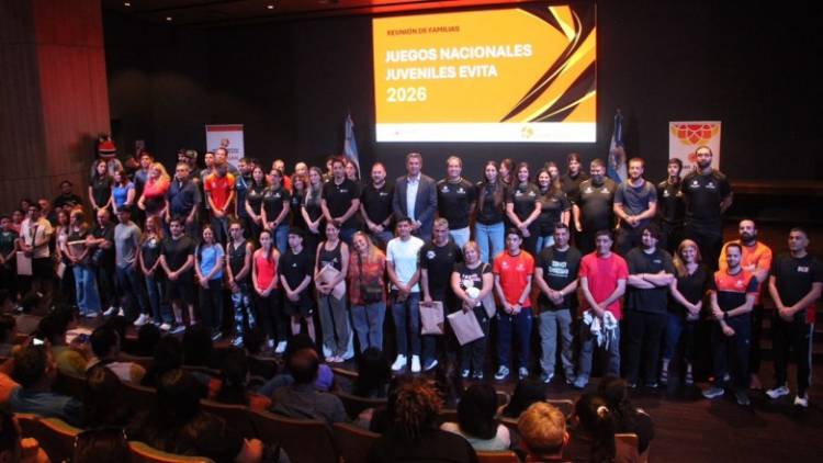Juegos Nacionales Juveniles Evita 2026: 415 representantes llevarán la bandera de San Juan a Mar del Plata